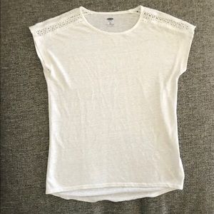 OLD NAVY white blouse